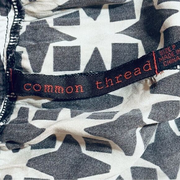 A Common Thread Shift Dress with Drawstring Sz S - Picture 3 of 9